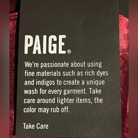 Paige Hoxton Ultra Skinny Velvet Jeans - Picture 9 of 12